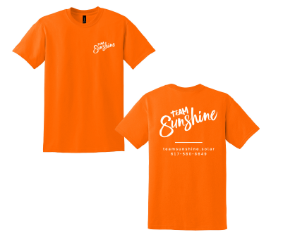 Gildan Dry Blend Tee - Orange